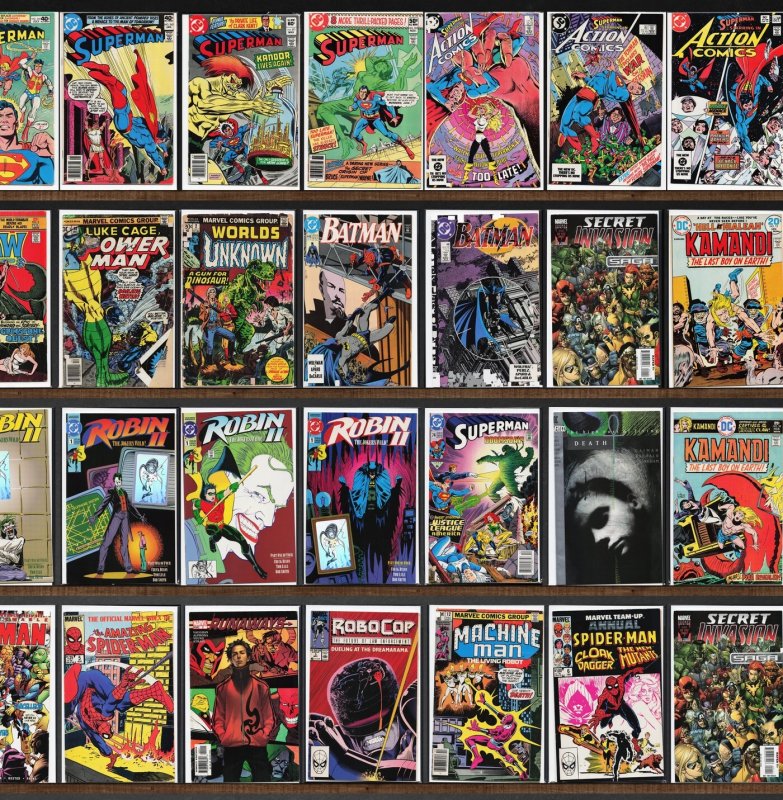 Huge Lot 140+ Comics with Action Comics, Superman, Conan The Barbarian & More!