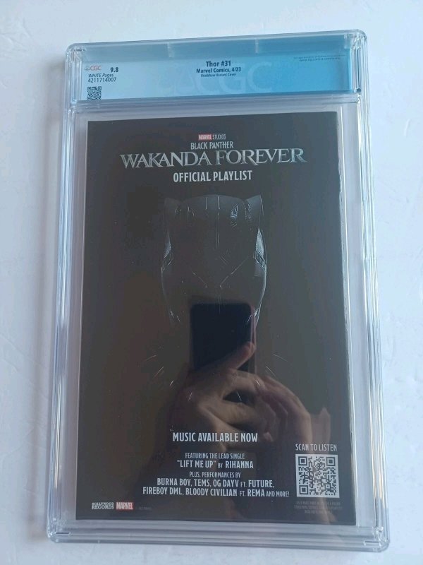 Thor #31 Bradshaw Variant Cover - 2023 - CGC 9.8