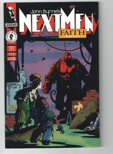 JOHN BYRNES NEXT MEN #21 1st APPEARANCE HELL BOY 9.4-9.6 NM++