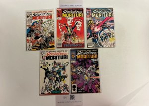 5 Strikeforce Morituri Marvel Comics Books #1 5 6 7 8 58 JW11