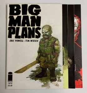 Big Man Plans #1-4 Set (Image 2015) 1 2 3 4 Eric Powell Tim Weisch (8.5+)