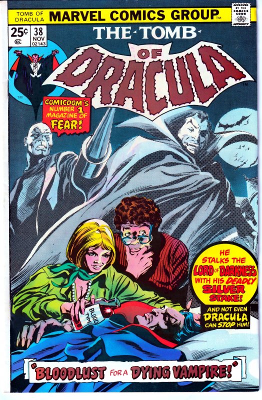 Tomb of Dracula(vol. 1) # 38  Helpless Before a Silver Dagger