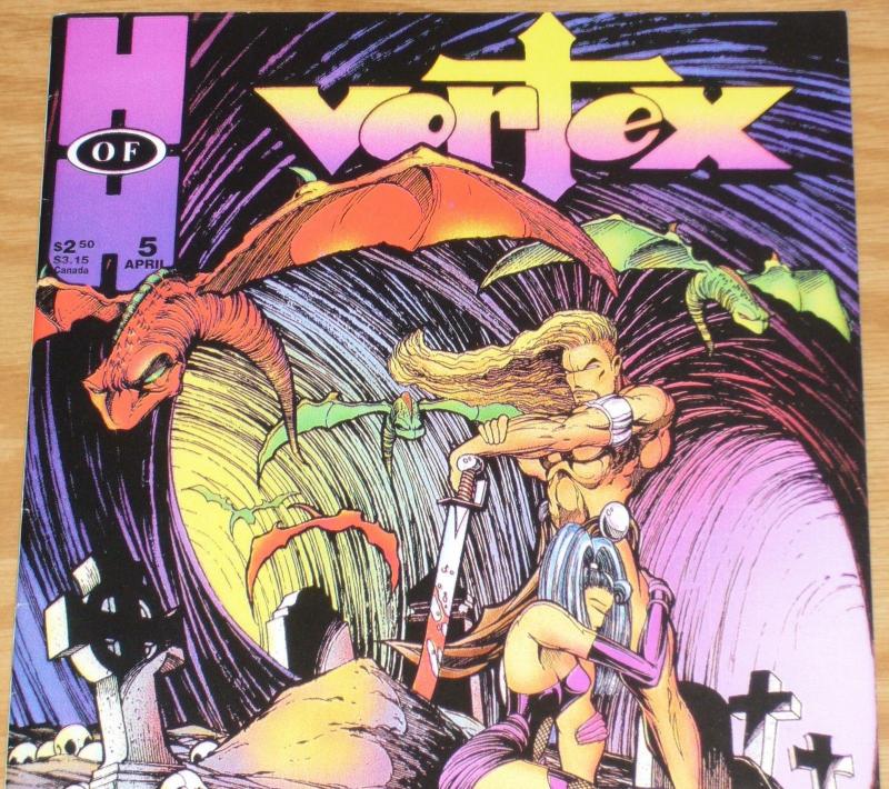 Vortex #5 FN; Hall of Heroes |pre-dates original cyberfrog #1 make me an offer