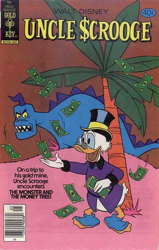 Uncle Scrooge (Walt Disney…) #164 VF/NM; Gold Key | save on shipping - details i