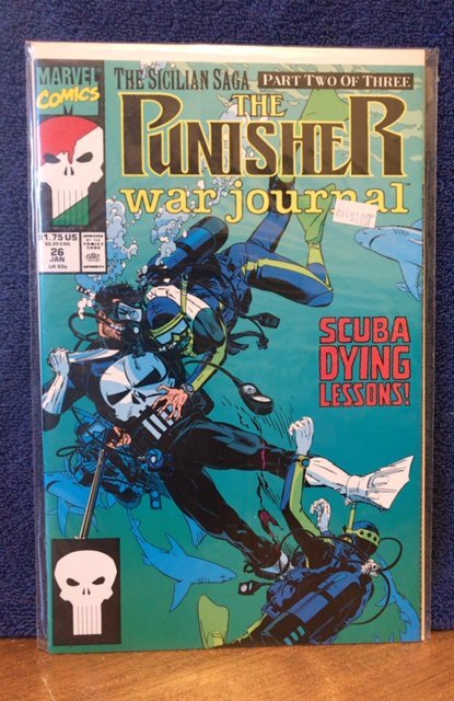 The Punisher War Journal #26 Newsstand Edition (1991)