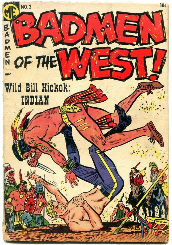 Badmen of the West #2 1954- Jesse James- billy the Kid- Wild Bill Hickock