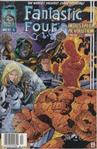 Fantastic Four (Vol. 2) #6 (Newsstand) VG ; Marvel | low grade comic Jim Lee Doc