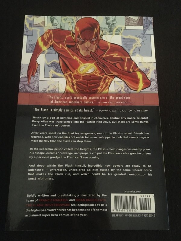 THE FLASH Vol. 1: MOVE FORWARD Trade Paperback