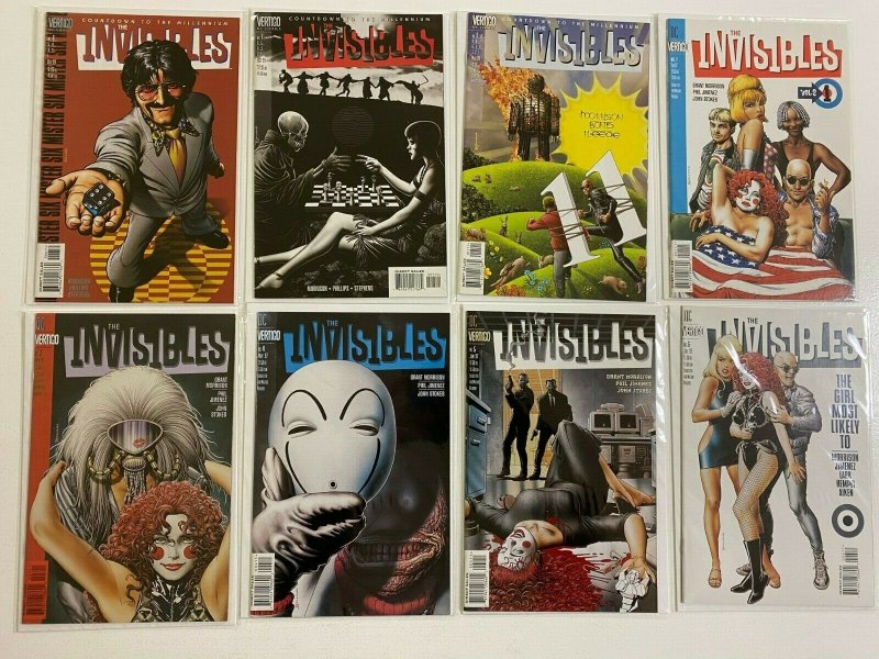 Invisibles lot 48 different 8.0 VF (series 1, 2, & 3 Vertigo)