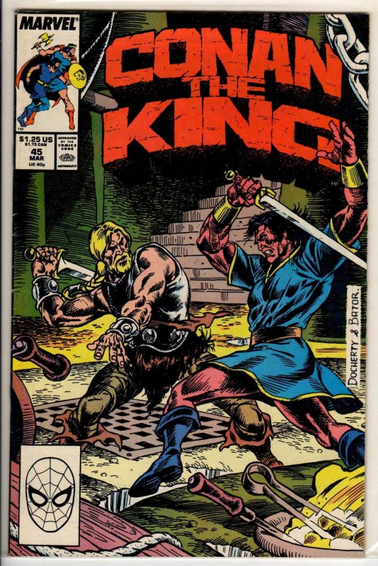 Conan the King #45 Direct Edition (1988) 8.5 VF+