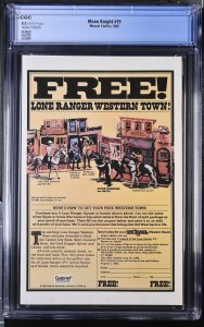 Moon Knight #19 1982 Marvel 8.5 VF+ CGC Graded Comic Bill Sienkiewicz