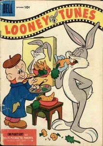 Looney Tunes and Merrie Melodies Comics #167 VG ; Dell | low grade comic