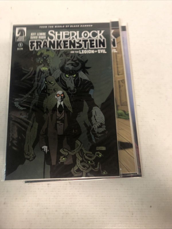 Dark Horse Sherlock Frankenstein And the Legion ofEvil (2018) set #1-4 (F/VF)