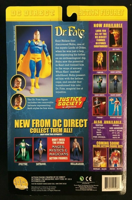 DC DIRECT MAGES, MYSTICS AND MAGICIANS DR. FATE MIB