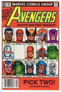 Avengers #221 VINTAGE 1982 Marvel Comics She Hulk Joins