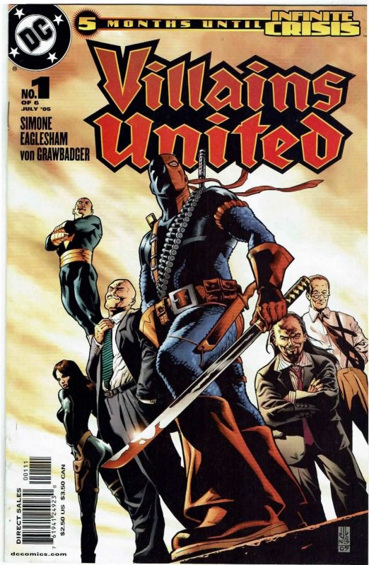 Villains United: Infinite Crisis #1,2,3,4,5,6 & Special #1 Full Set NM