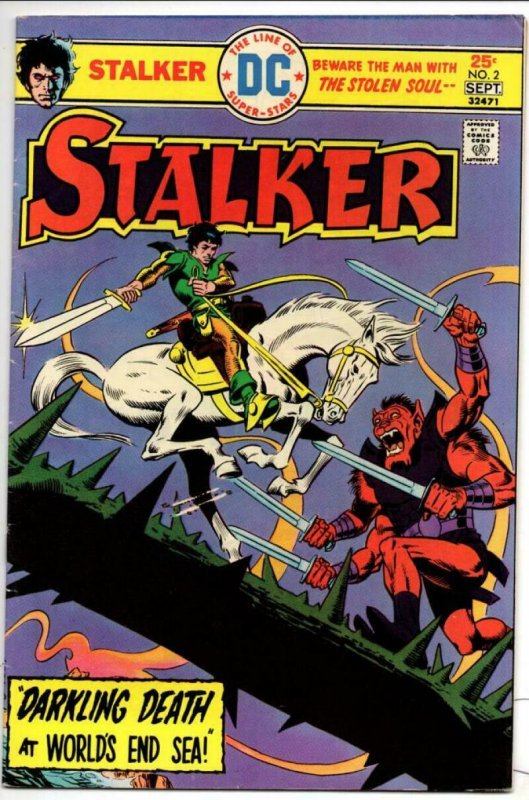 STALKER #2, FN/VF, Wally Wood, Steve Ditko, DC, 1975  more DC in store