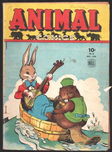 Animal #12 1945-Dell-Uncle Wiggly-Albert the Alligator and Pogo-Raggedy Animals