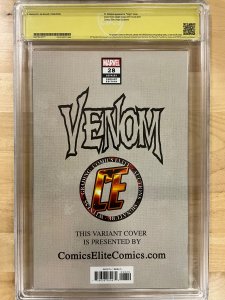 Venom #28 Giangiordano Virgin Cover CBCS Signed & Sketched by Giangiordano