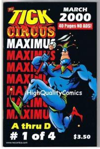 TICK CIRCUS MAXIMUS #1, NM, Ben Edlund, TV series, 2000, more Tick  in store