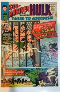 Tales to Astonish #70 1965 VG/F Marvel Comics 1st Sub-Mariner/Hulk, 1st Neptune