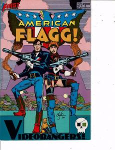 Lot Of 2 Comic Books First American Flagg #11 and EO One #1  MS12