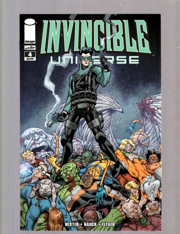 Lot Of 12 Invincible Universe Image Comic Books # 1 2 3 4 5 6 7 8 9 10 11 12 RP4