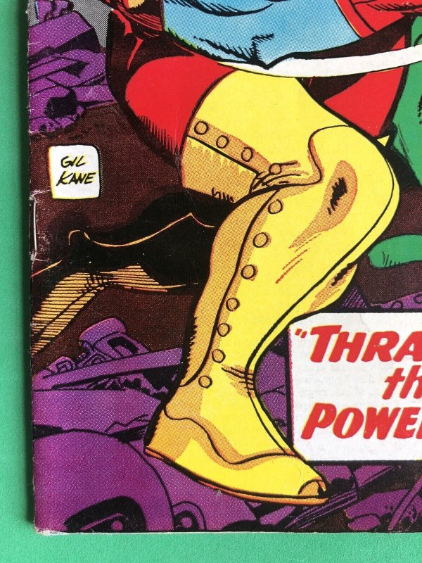 Green Lantern #50 (1967) 1st Appearance of Thraxon (The Powerful) 