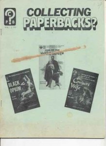 COLLECTING PAPERBACKS? VOL 1 #5 ROBT. MCGUIRE G