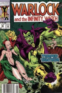 Warlock and the Infinity Watch #12 (Newsstand) FN ; Marvel | Jim Starlin