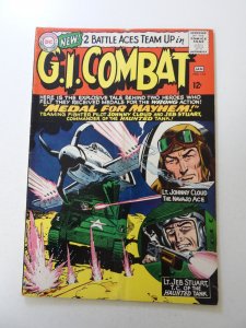 G.I. Combat #115 (1966) VG condition subscription crease