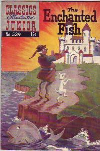 Classics Illustrated Junior #539 (Jun-57) VG+ Affordable-Grade Enchanted Fish