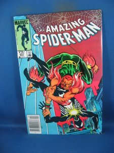 AMAZING SPIDERMAN 257 VF NM BLACK COSTUME MARVEL 1984