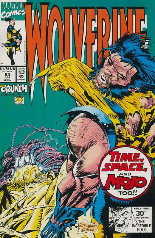 Wolverine #53 VF/NM; Marvel | save on shipping - details inside