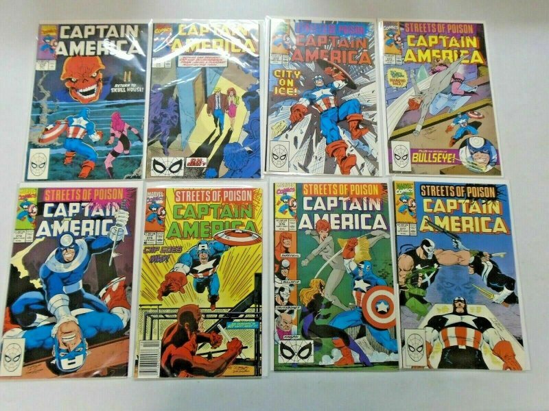 Captain America Comic Lot From #352-399 37 Different Average 8.0 VF (1989-1992)