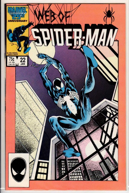 Web of Spider-Man #22 Direct Edition (1987) 6.0 FN