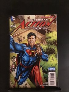 Action Comics #34 Variant Cover (2014)