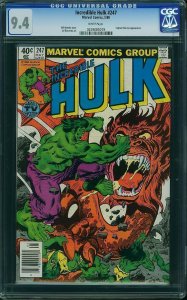 Incredible Hulk #247 (1980) CGC 9.4 NM