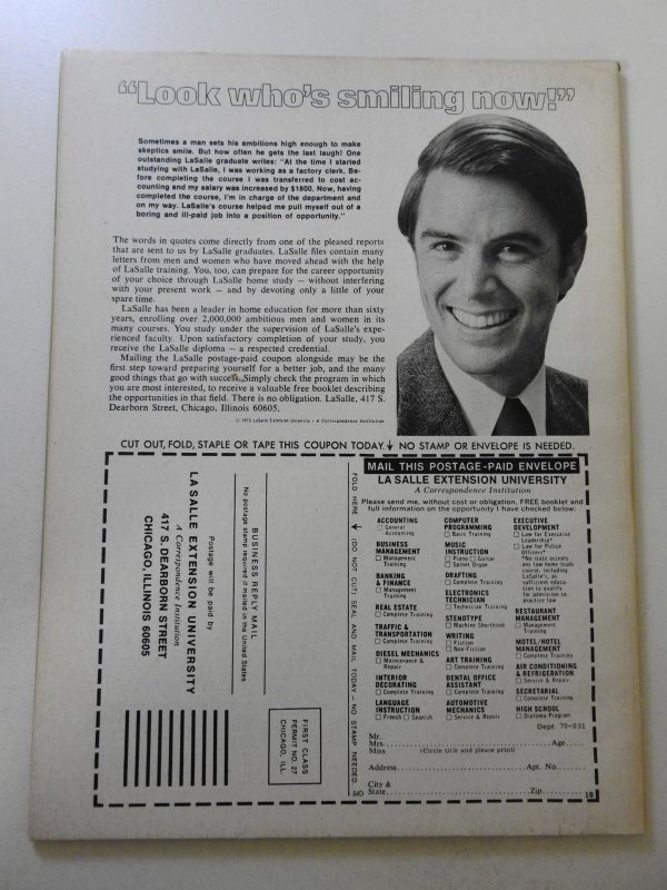 The Deadly Hands of Kung Fu #17 (1975) FN+ Condition!