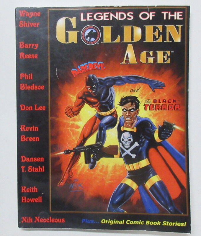 Legends Of The Golden Age The Black Terror & Daredevil Book Comic Phil Bledsoe