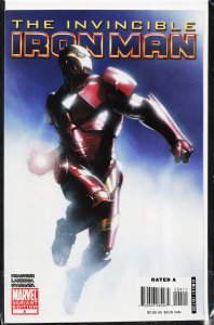 Invincible Iron Man #4 Variant Cover (2008) Iron Man