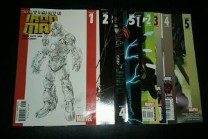 Ultimate Iron Man #1-5 + Ultimate Iron Man II #1-5 Marvel Comics COMPLETE Series