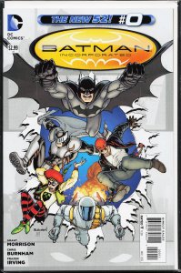 Batman Incorporated #0 Chris Burnham Cover (2012) Batman
