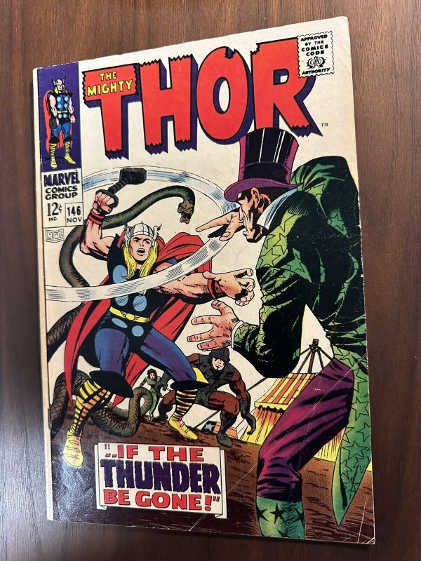 Thor #146 VG Origin of The Inhumans (Marvel 1967)