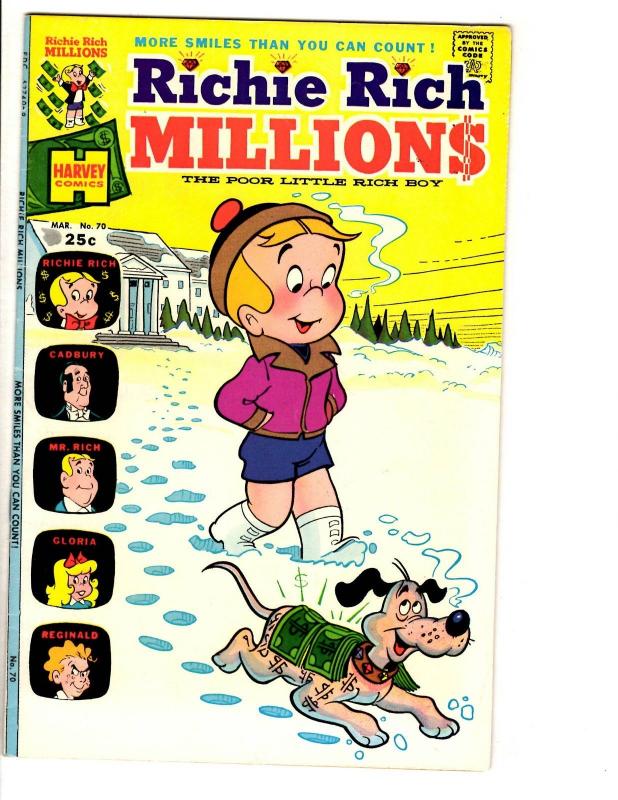 11 Richie Rich Harvey Comics Success 4 8 14 34 Millions 5 13 14 18 18 22 70 JL40