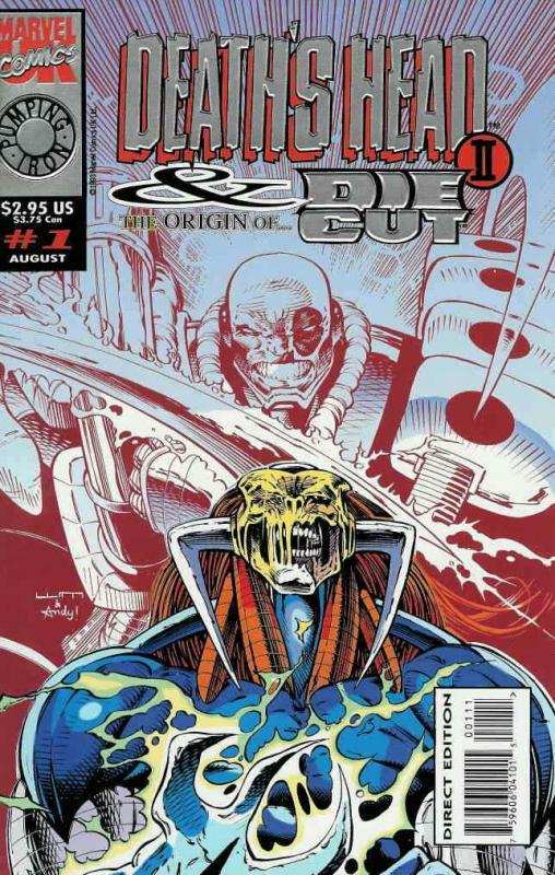 Death’s Head II & the Origin of Die-Cut #1 VF; Marvel UK | save on shipping - de