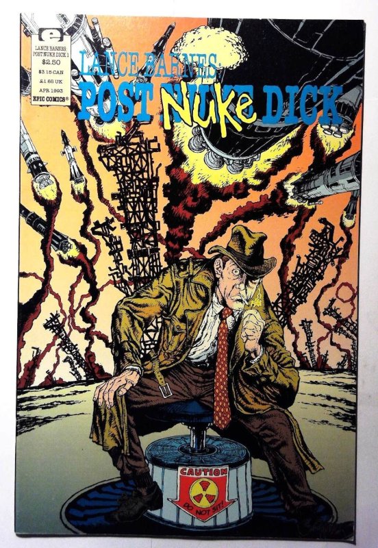 Lance Barnes Post Nuke Dick #1 (1993) Marvel Comics 1st Print Comic Book