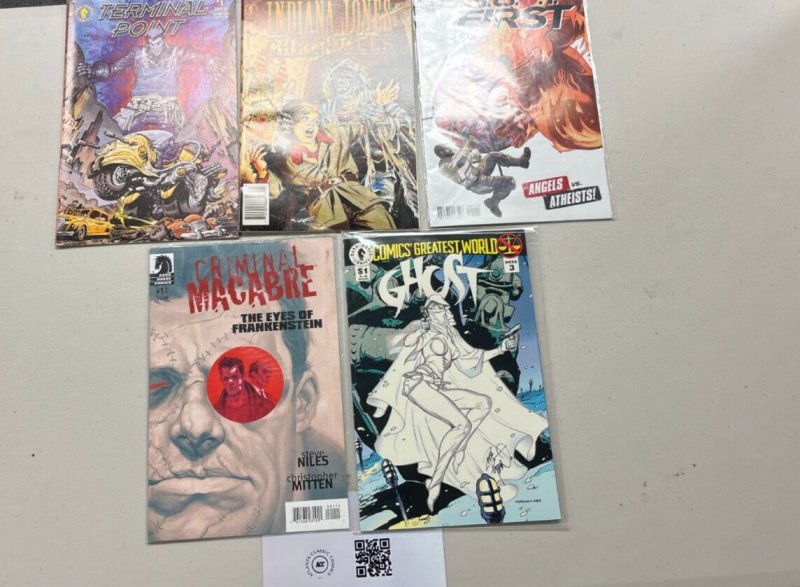 5 Dark Horse Comics Indiana 1 ShotFirst 1 Macabre 1 Terminal 1 Ghost 1 74 JW12