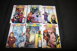 AVENGERS/THUNDERBOLTS 1-6 SET/LOT 6PC #3 IS SIGNED!