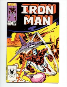 Iron Man 2PC Set #201-202 - Direct Edition (VF/NM) 1985-86